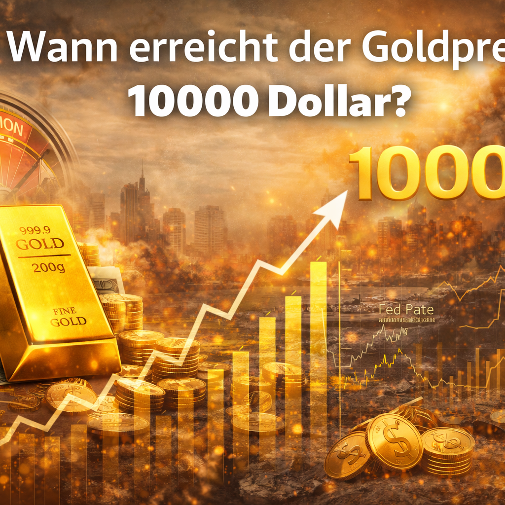 Wann erreicht der Goldpreis 10000 Dollar?